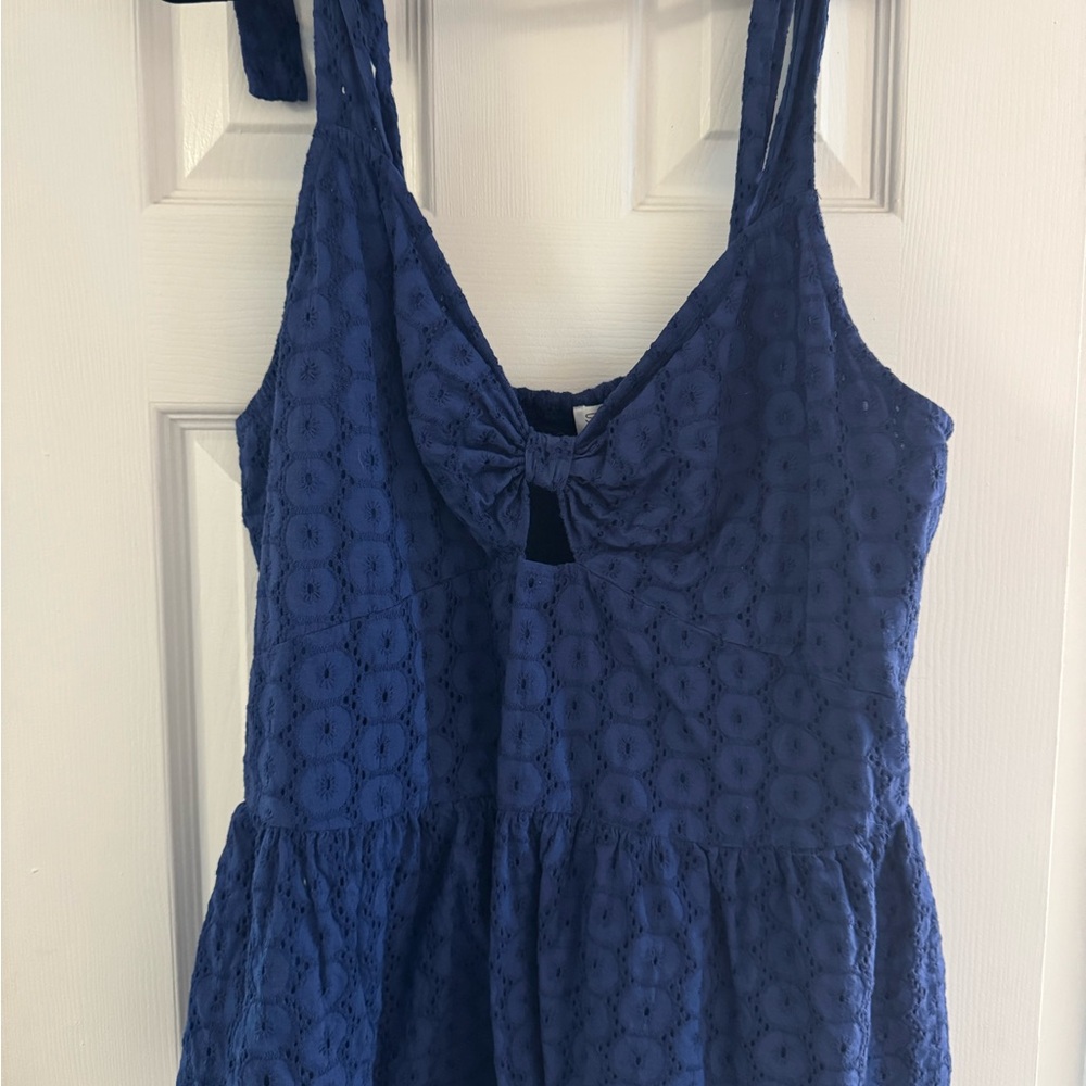 Sofia by Sofia Vergara Navy Blue Top